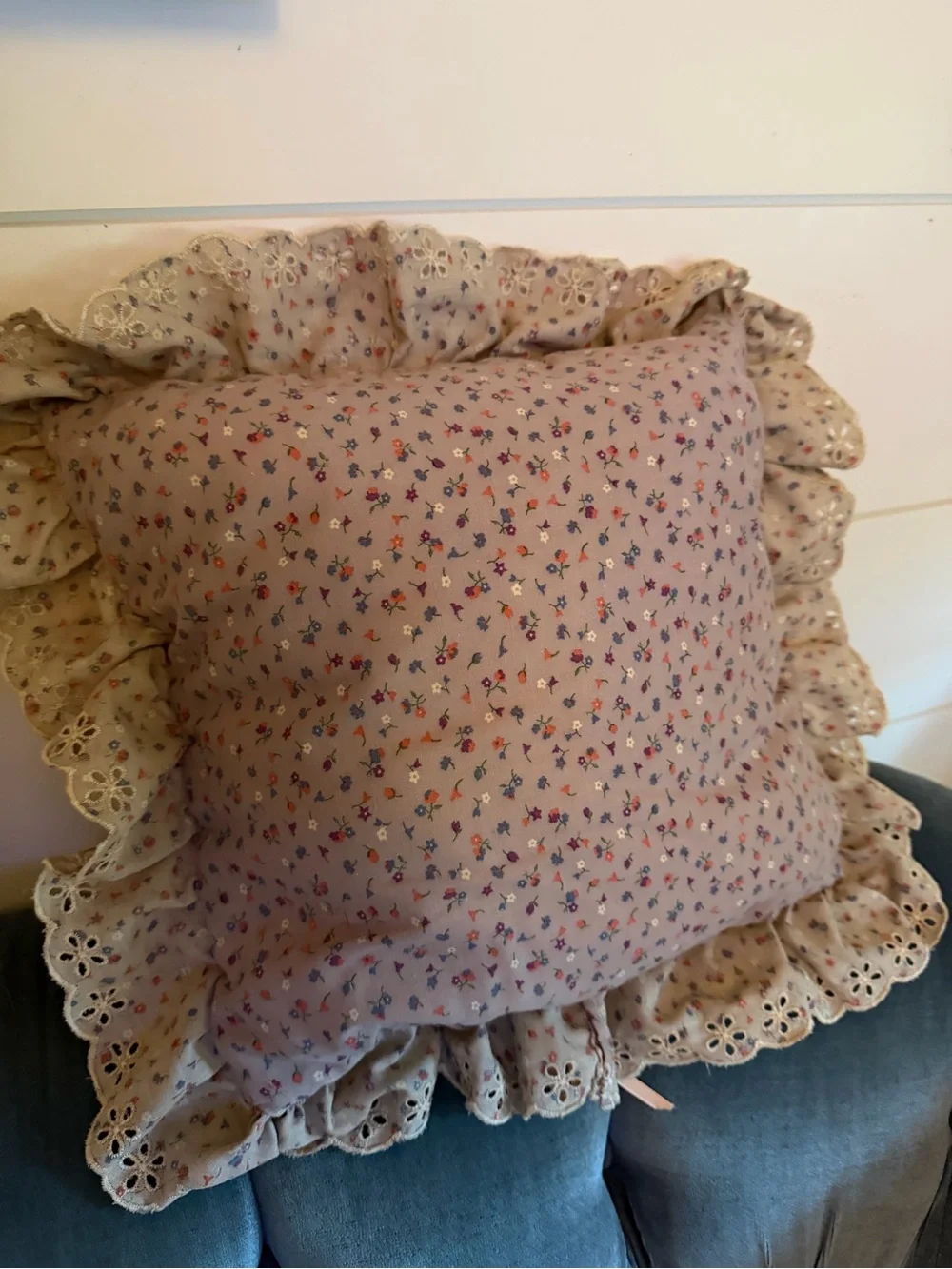Vintage Butterfly Decorative Throw Pillow